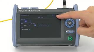 AQ1000 Optical Time Domain Reflectometer  operation guide [upl. by Brinkema]