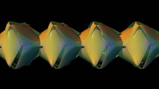 3d Stereogram Animation 3dw090811 [upl. by Yrovi]