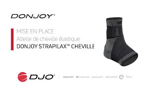 DonJoy StrapiLax™ Cheville  Mise en place [upl. by Einahpet839]