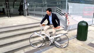 Sada Gianluca  Hubless Foldable Sada Bike  Eurobike [upl. by Boynton]