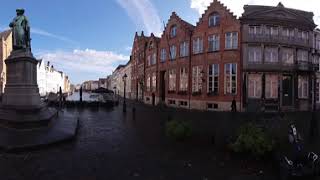 Segway Tour in Bruges in 360 [upl. by Clayberg]