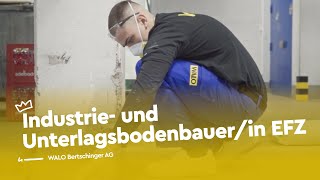 Industrie und Unterlagsbodenbauerin EFZ  WALO Bertschinger AG  Lehrstellenvideo  Yousty [upl. by Virginie882]