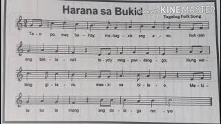 Harana sa Bukid  Tagalog Folk Song [upl. by Elyad]