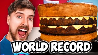 MrBeast Secret Worlds Largest Burger UNRELEASED [upl. by Lissak]