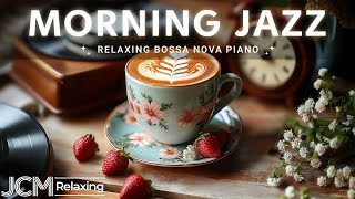 Thursday Jazz Music 🎧 Morning Coffee Music amp Bossa Nova Jazz  Jazz Music to work study [upl. by Ettenoitna]