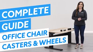 The Complete Office Chair Casters amp Wheels Guide [upl. by Notnel]