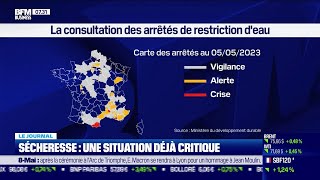 Sécheresse en France la situation est déjà critique [upl. by Hadsall]