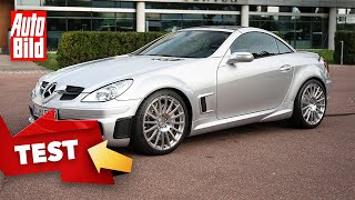 MercedesBenz SLK55 AMG Black Series 1 of 100 fly bys and acceleration [upl. by Vinn319]