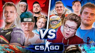 ШОУ МАТЧ ПРОТИВ ТВИЧ СТРИМЕРОВ ПО CSGO ft Шарф Zeus Evelone Ceh9 Monesy Buster Шок [upl. by Gladdy]