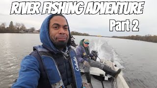 River Adventures Part 2 Finding the Bass Hotspot with Ned Rigs [upl. by Coraline]