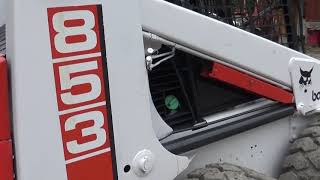 Bobcat 853 skid steer [upl. by Isoj]