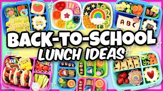 Ive never seen such a COLORFUL Bunch of Lunch Ideas  School Lunch MARATHON [upl. by Staley]