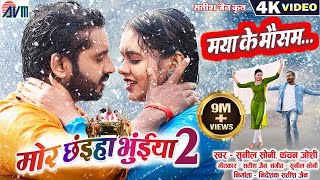 Mor Chhaiya Bhuiya 2  Cg Movie Song  Maya Ke Mausam  Chhattisgarhi Gana  Man  Diksha  AVMGANA [upl. by Liddie]