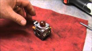 Weed Eaters easy carburetor fix [upl. by Naesal]