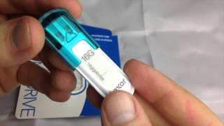 Lexar JumpDrive V10 16GB USB Drive unboxing [upl. by Ailugram658]