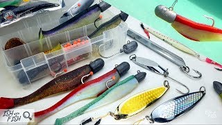 ULTIMATE Lingcod Rockfish Lure Tutorial  Underwater Lure Action [upl. by Eittod705]