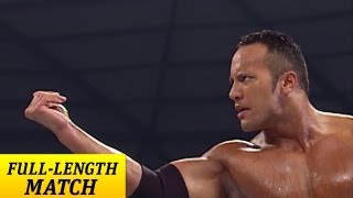 FULLLENGTH MATCH  SmackDown  The Rock vs Edge and Christian [upl. by Assirrak]