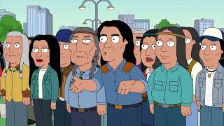 Family Guy  Racist statue Season 19 Episode 8 [upl. by Lundt]