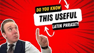 Do you know this really useful Latin phrase Locutiones Utiles Intermediate [upl. by Berhley]