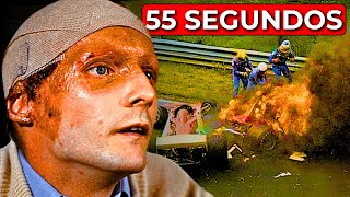 Os Horríveis 55 Segundos de Niki Lauda Acidente De Formula 1 Documentário Fatos Reais [upl. by Nytsyrk]