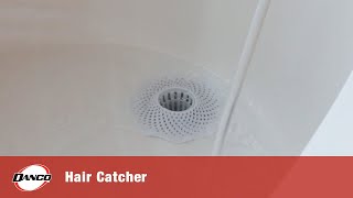 Hair Catcher Bathroom Tub Strainer in White [upl. by Einahpehs]