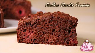 Recette de Gâteau Moelleux Chocolat Framboise [upl. by Ob]