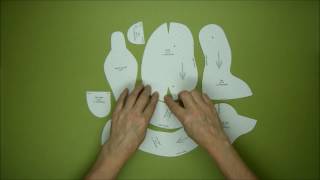 Jointed Bear Making Project  Part 1  Cutting Out Your Pattern and Bear  Alices Bear Shop [upl. by Hayn689]