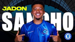 JADON SANCHO TO CHELSEA  BEST SKILLS GOALS ASSIST [upl. by Kamal]