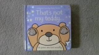 Thats not my teddy usborne touchy feely children books [upl. by Aniat]