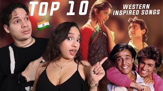 Latinos react to Top 10 Western Inspired Bollywood Songs [upl. by Esinert]