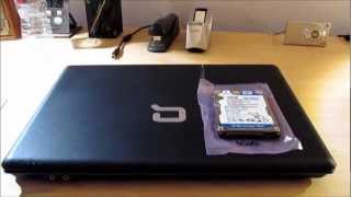 Compaq Presario C700 Hard Drive Replacement amp Windows Reinstall [upl. by Luce]