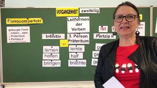 Zeitformen Teil 8 Leitformen der Verben [upl. by Eronel]