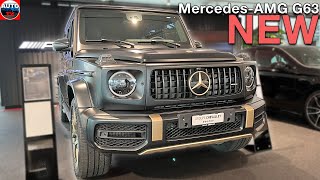 NEW 2024 MercedesAMG G63  Visual REVIEW 585HP [upl. by Eiralav]