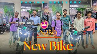 Finally Sports Bike Ka Dreams Complete 💯✅ Pulsar N250 🥰 [upl. by Noirda]