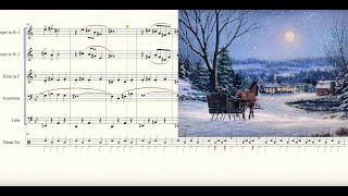 Sleigh Ride for Brass Quintet Sheet Music [upl. by Karyn]