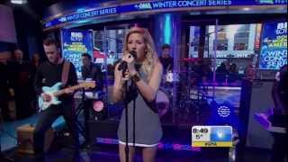 Ellie Goulding  Burn Live on Good Morning America  Interview [upl. by Blim213]