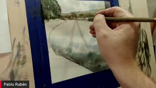 Pablo Rubén  Painting Water [upl. by Aidualk]