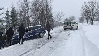 VW T4 Syncro in Snow [upl. by Selden]