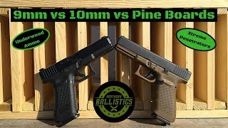 9mm vs 10mm vs Pine Boards [upl. by Grania635]