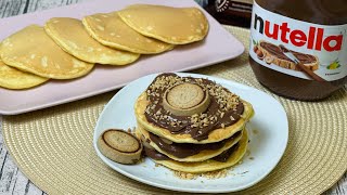 Pancake Nutella Biscuits [upl. by Feune85]