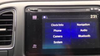 How to Change the Clock in a 2016 Honda HRV EXL WNav Madison Honda  Madison NJ [upl. by Willy]