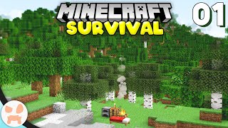 THE BRAND NEW ERA  Minecraft 118 Survival Episode 1 [upl. by Ocnarfnaig]