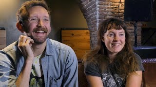 Sylvan Esso interview  Amelia and Nick part 1 [upl. by Melone]