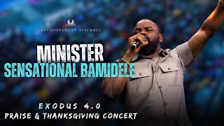 SENSATIONAL BAMIDELE LIVE AT EXODUS PRAISE AND THANKSGIVING CONCERT 40  ENTHRONEMENT ASSEMBLY [upl. by Solim]