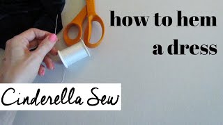 How to Hand Sew an Invisible Stitch Tutorial [upl. by Eiramac]