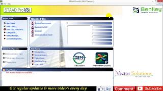 STAADPro V8i SS6  Installation [upl. by Frye792]