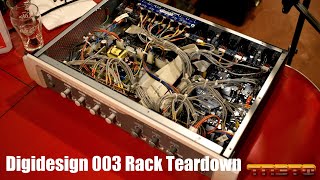 Digidesign 003 Rack Teardown [upl. by Teirrah100]