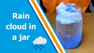 Rain cloud in a jar experiment [upl. by Keven]