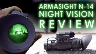 Armasight N14 Nightvision Monocular Review [upl. by Floyd327]