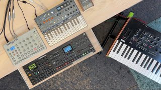 Ponderer’s Path Live  Digitakt Octatrack ModelCycles Microfreak Prologue [upl. by Ultun]